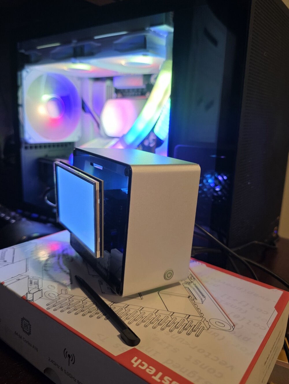 Raspberry Pi 5 16GB RAM | Electrocookie Case | 1TB SSD Mini PC | Touch Screen